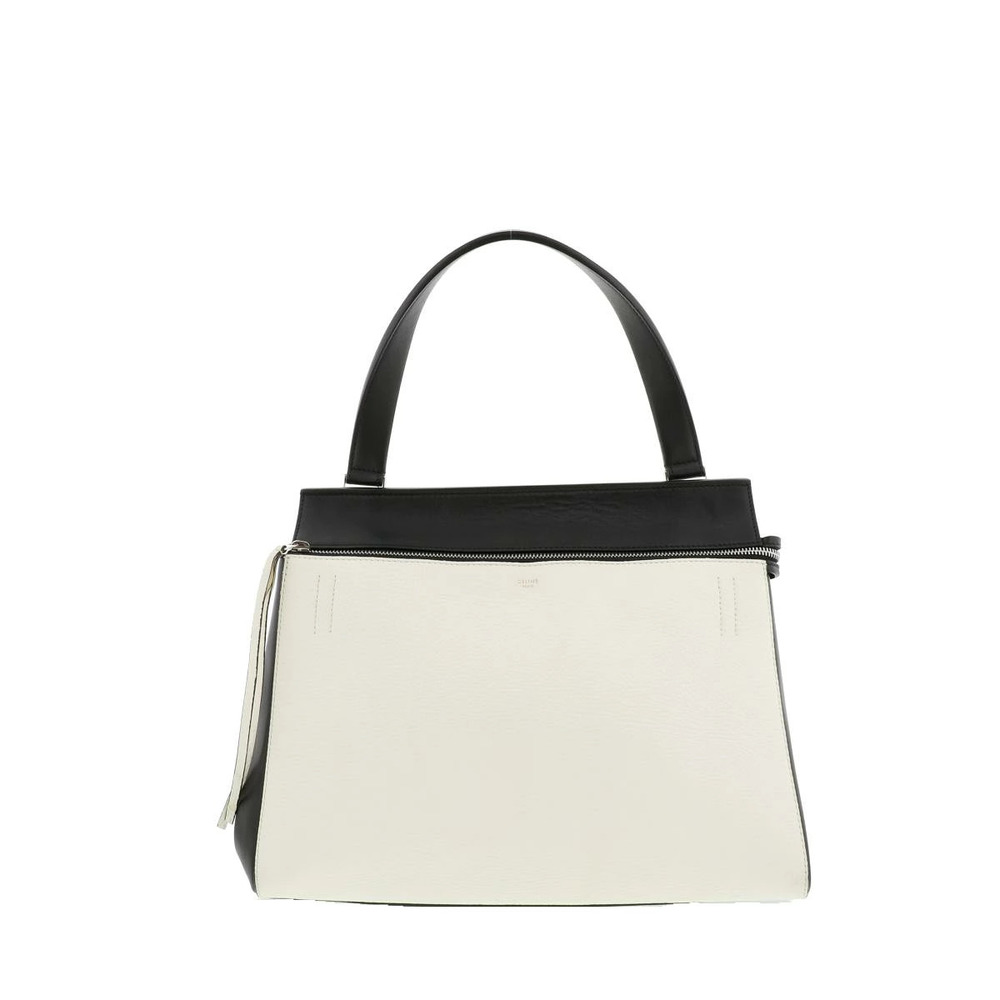 CELINE Bag Handbag Black White